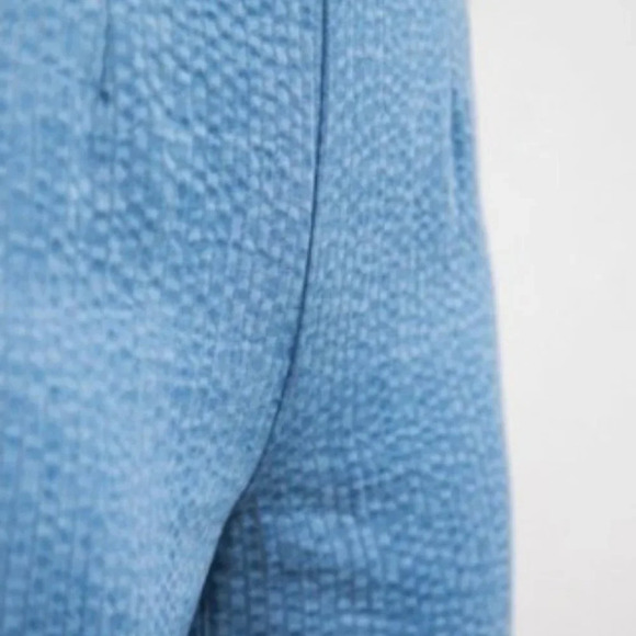 Mara Hoffman Lucy Flare Crop Pants Cropped in denim wash. Size 2. - Picture 10 of 10